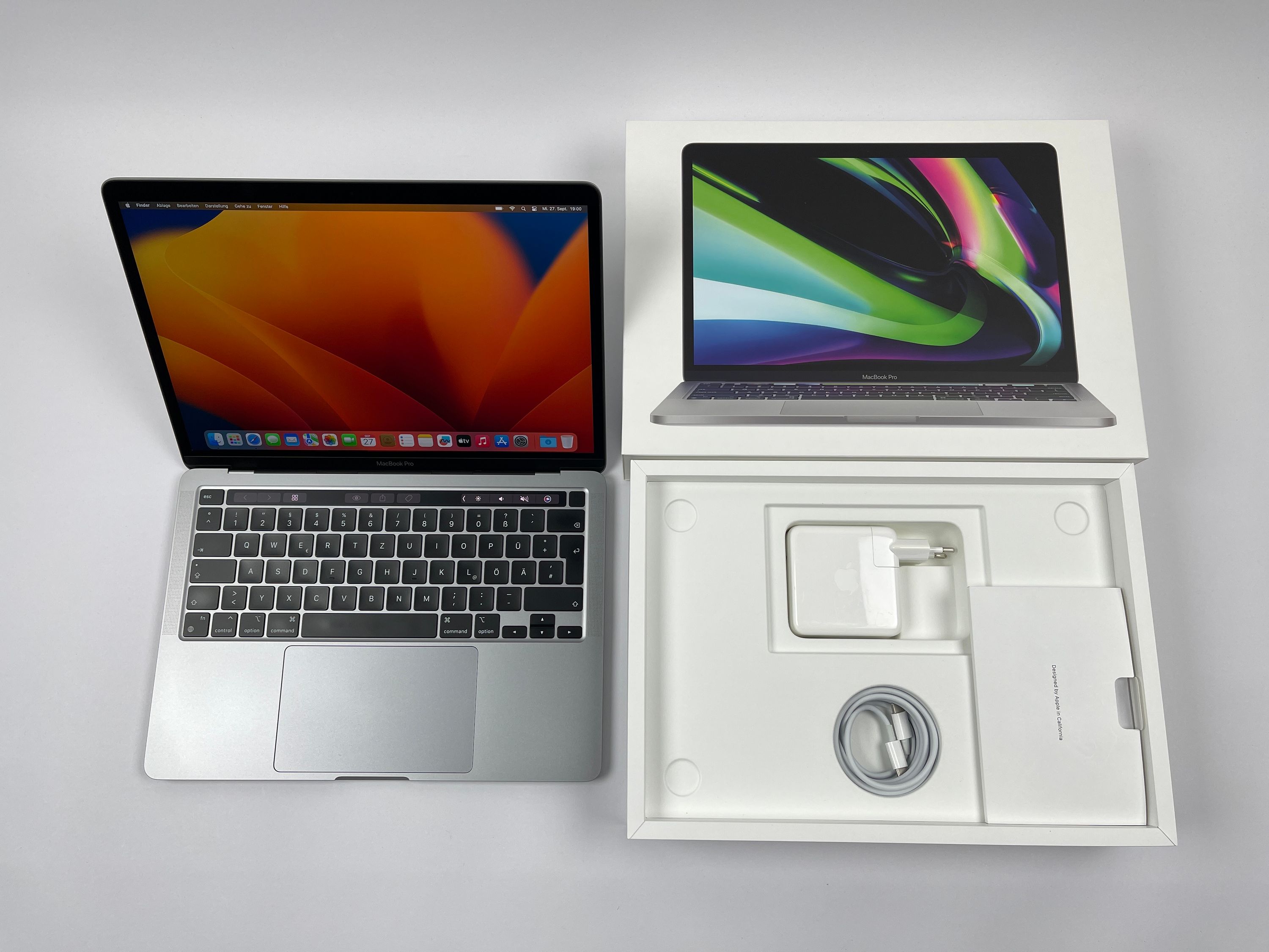 Apple MacBook Pro Retina 13,3“ M1 8C CPU 8C GPU 512 GB SSD 8 GB Ram 2020