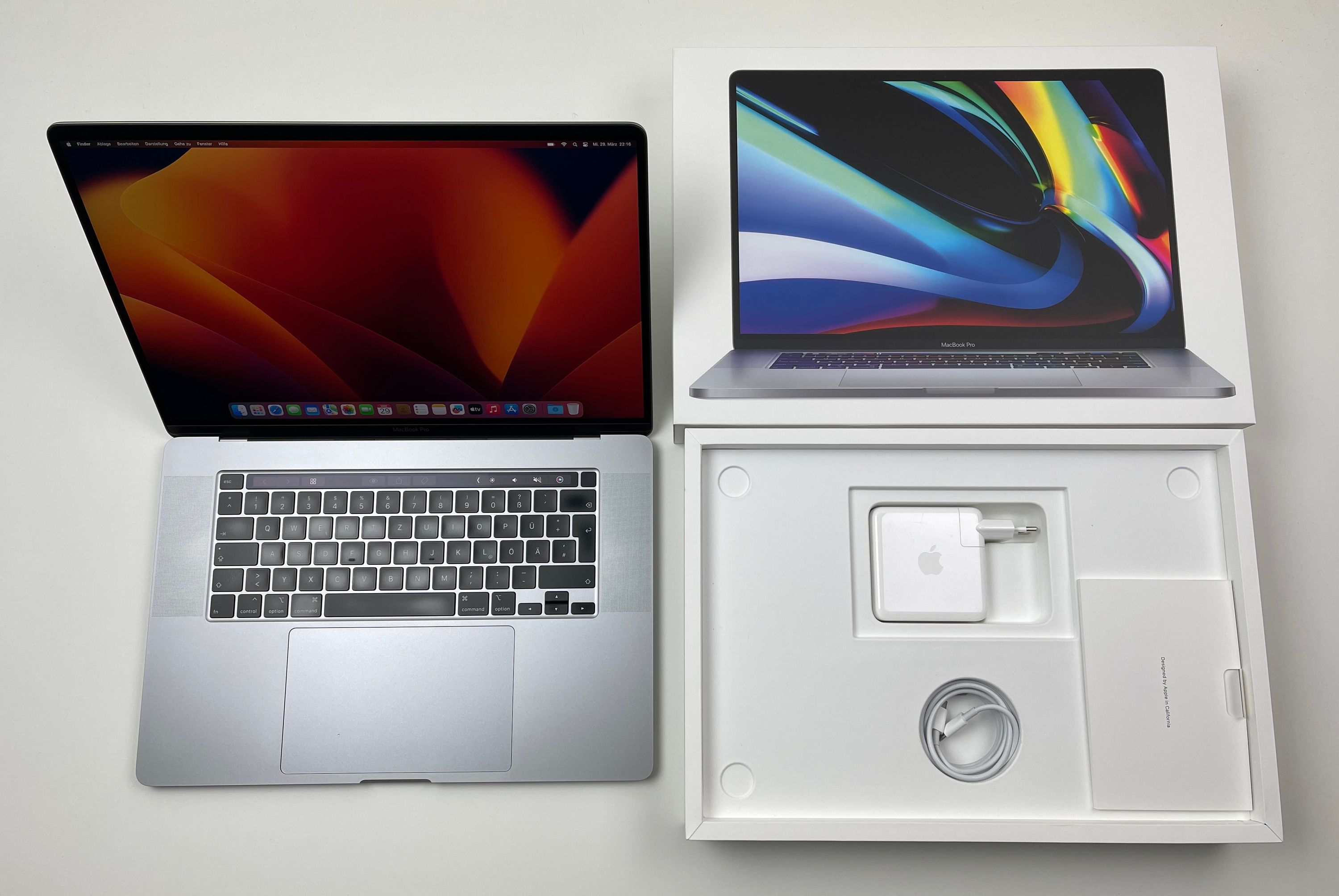 Apple MacBook Pro Retina TouchBar 16“ 8-Core i9 2,3 Ghz 2 TB SSD 32 GB Ram SPACEGREY 2019