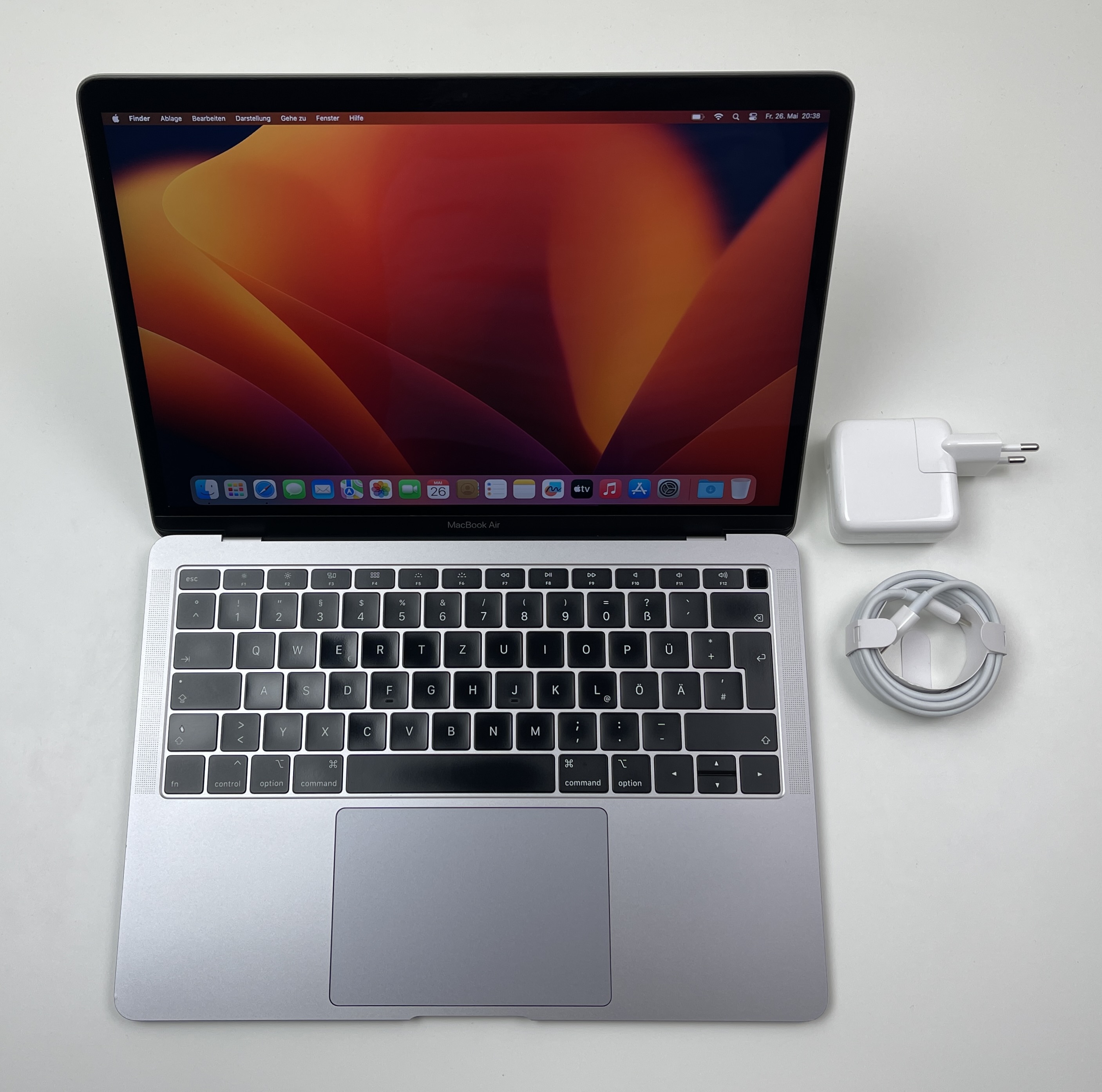 Apple MacBook Air Retina 13,3“ i5 1,6 Ghz 512 GB SSD 8 GB Ram Space Grey 2018
