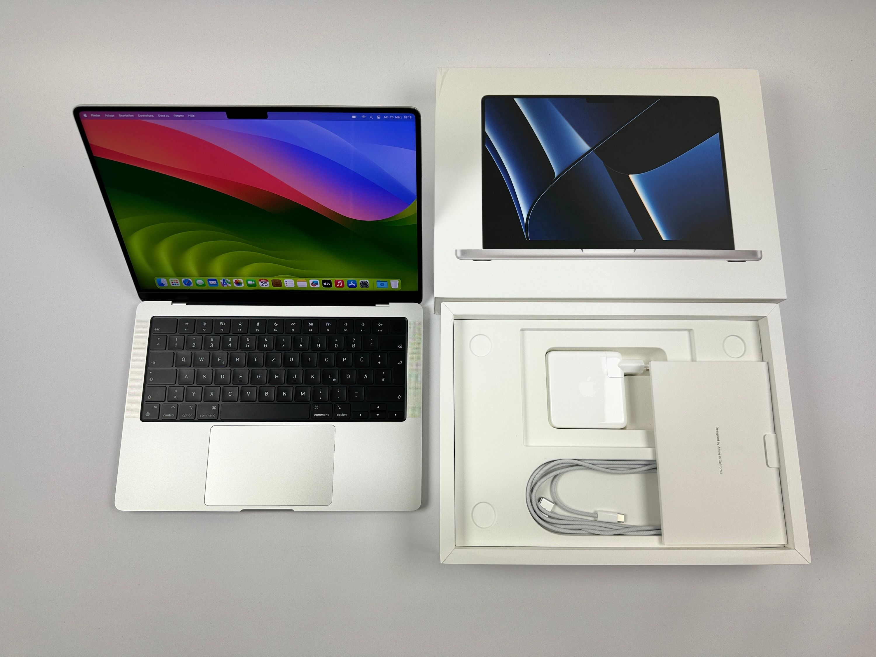 Apple MacBook Pro 14“ M2 PRO 12C CPU 19C GPU 1 TB SSD 16 GB Ram 2023 SILBER