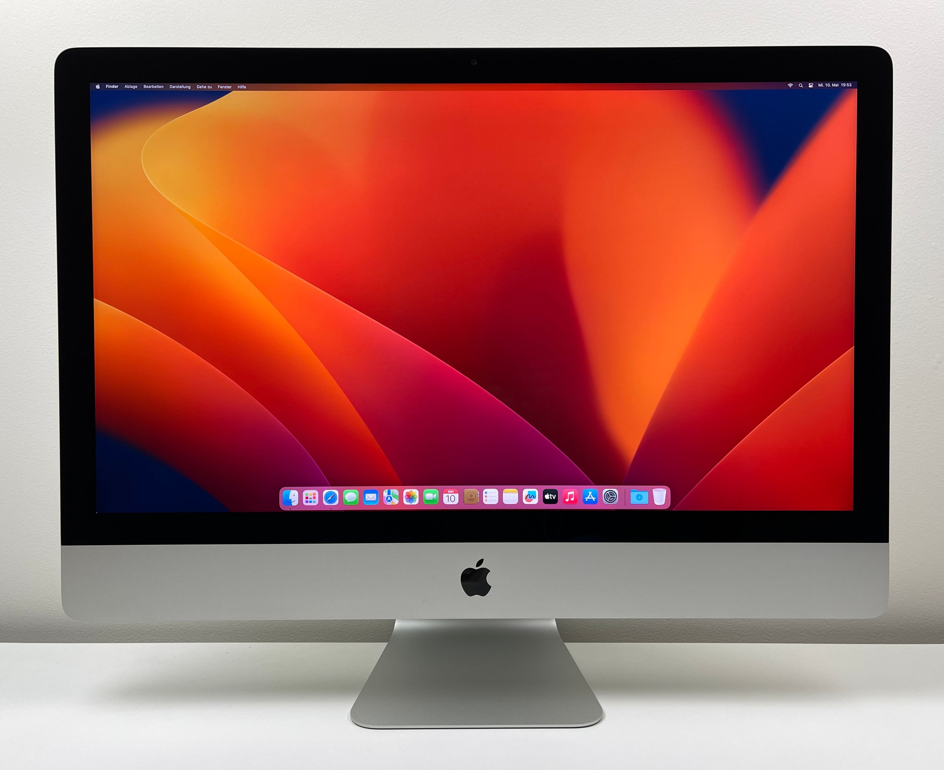 Apple iMac Retina 5K 27“ i5 3,8 Ghz 24 GB Ram 2 TB FD RP580 8 GB 2017 SILBER