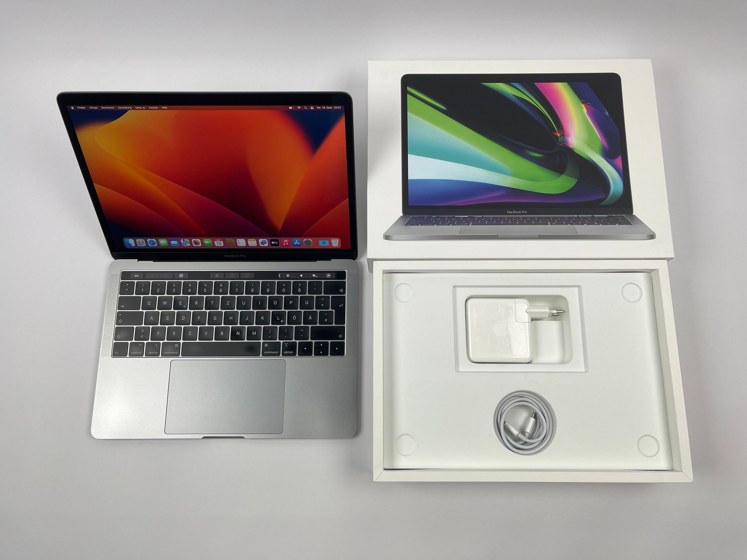 Apple MacBook Pro Retina TouchBar 13,3“ i5 1,4 Ghz 256 GB SSD 8 GB Ram SPACE GREY 2019