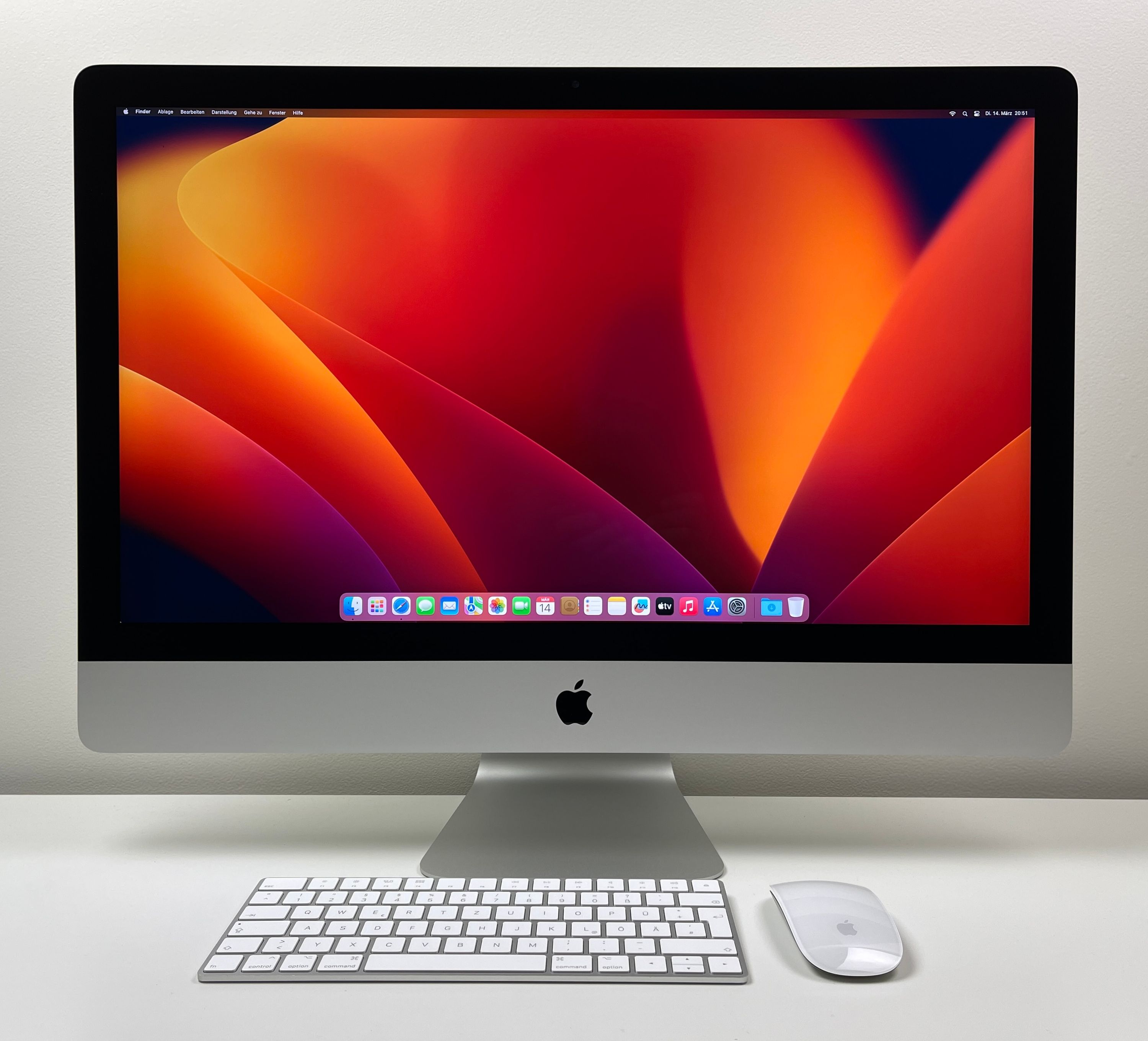 Apple iMac Retina 5K 27“ 6-Core i5 3,0 Ghz 24 GB Ram 2 TB SSD 2019 SILBER