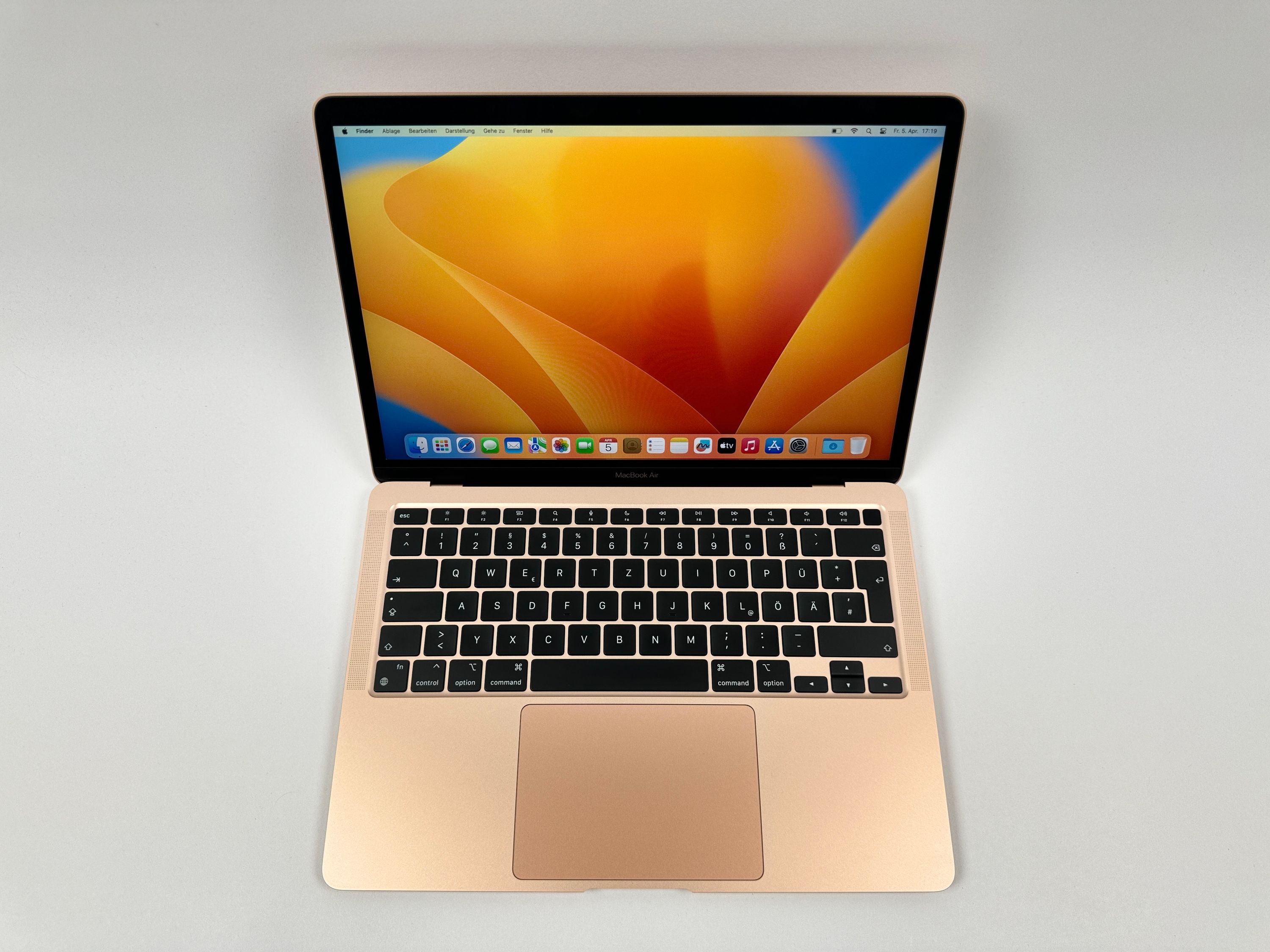Apple MacBook Air 13,3“ M1 8C CPU 8C GPU 512 GB SSD 8 GB Ram 2020 Gold