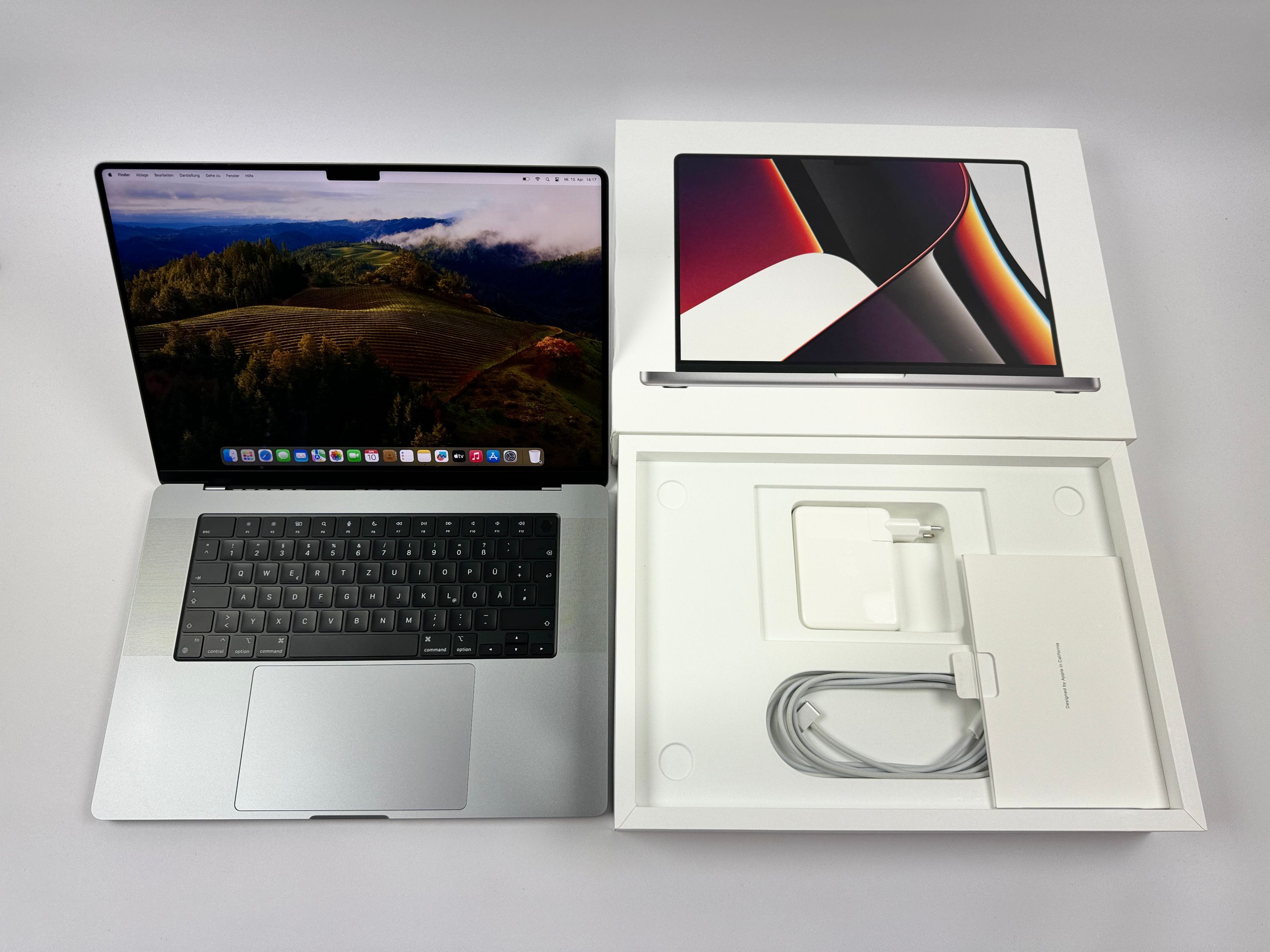 Apple MacBook Pro 16“ M1 PRO 10C CPU 16C GPU 1 TB SSD 32 GB Ram 2021 SPACE GREY