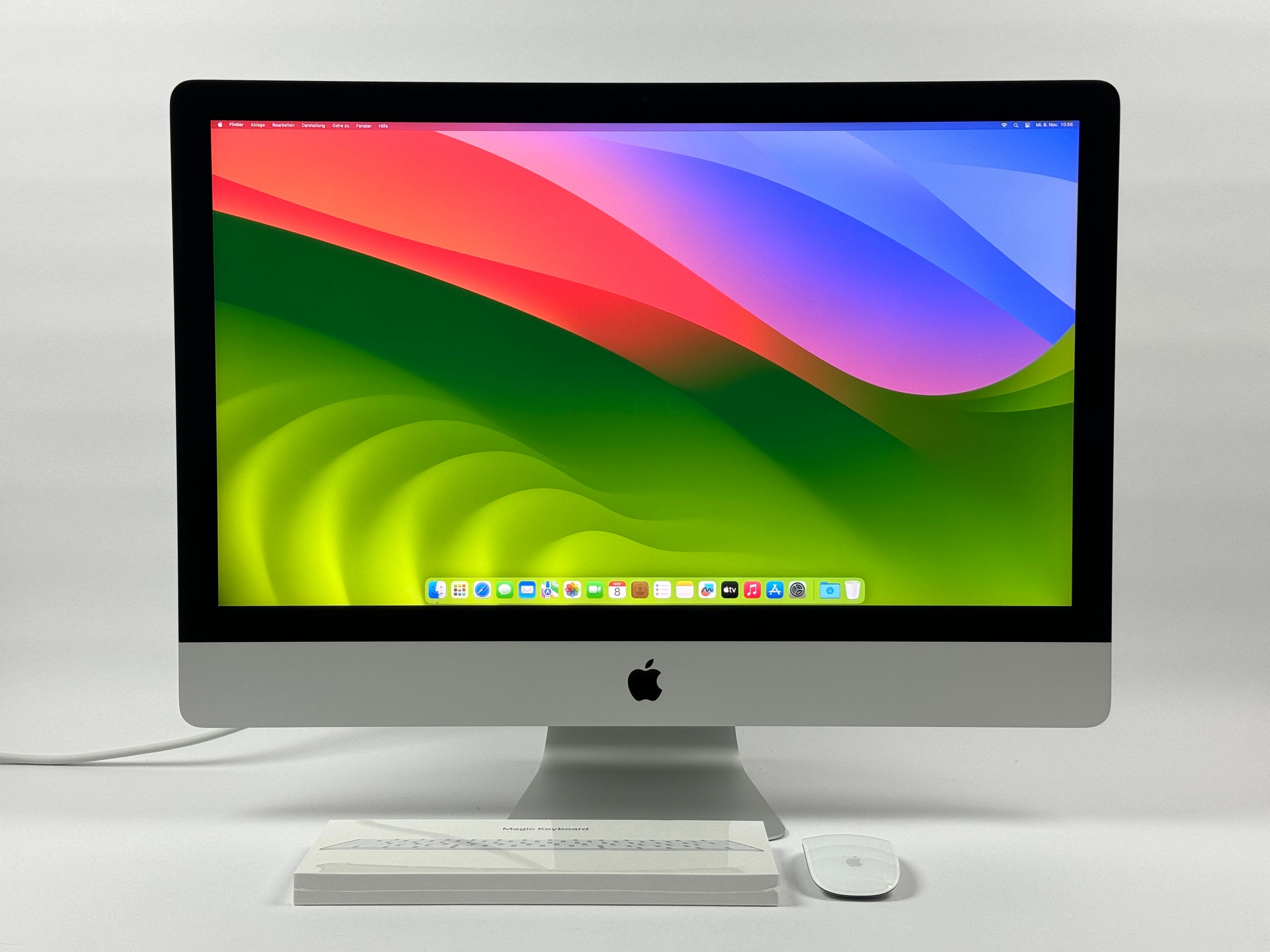Apple iMac Retina 5K 27“ 10-Core i9 3,6 Ghz 32 GB Ram 512 GB SSD RP 5500 XT SILBER 2020