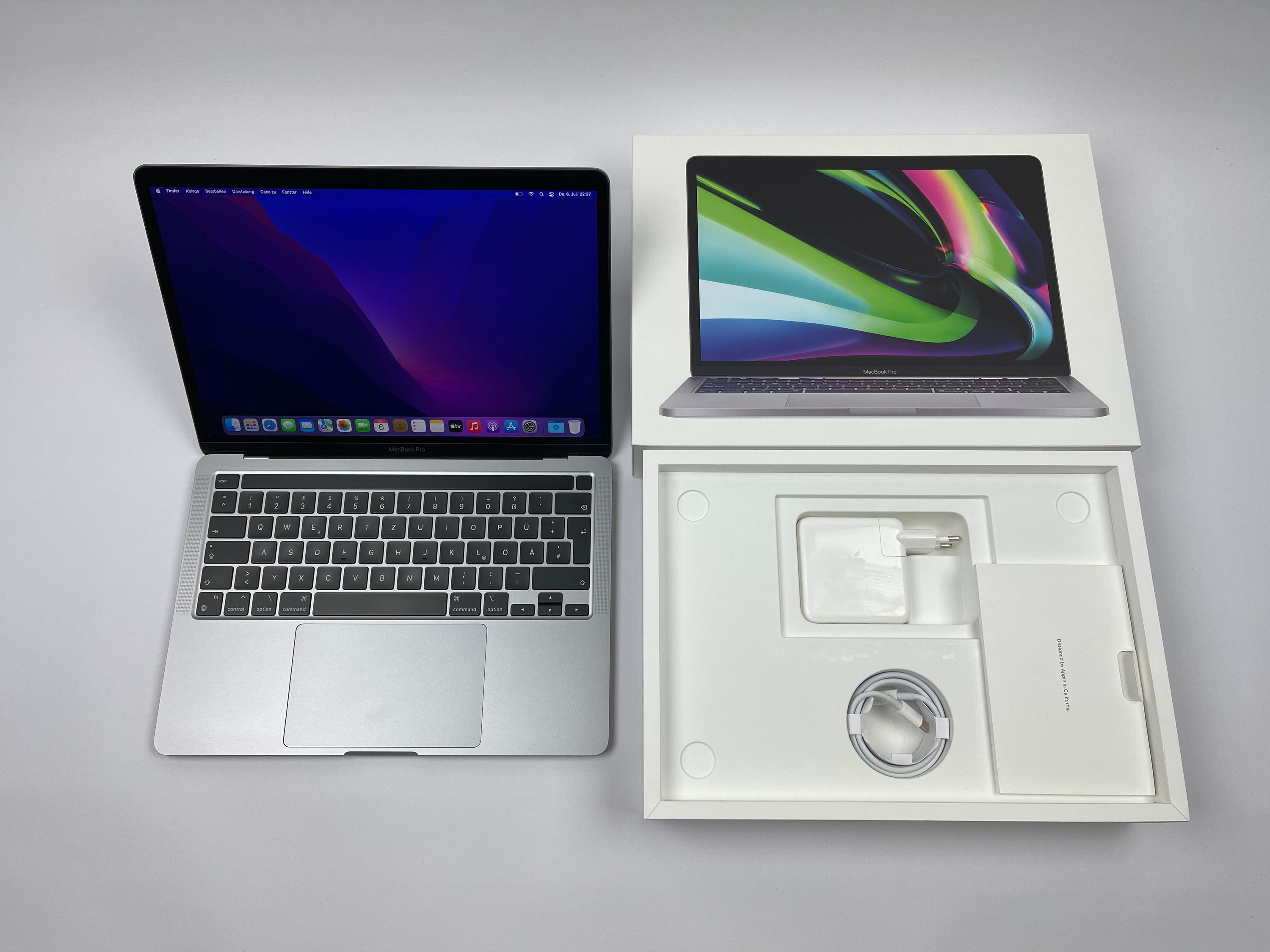 Apple MacBook Pro Retina 13,3“ M1 8C CPU 8C GPU 256 GB SSD 16 GB Ram 2020